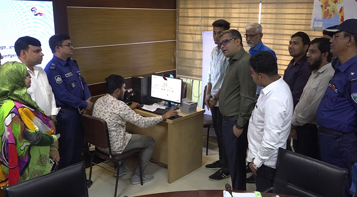 ব্রাহ্মণবাড়িয়ায় একই দিনে ড্রাইভিং লাইসেন্স পরীক্ষা-বায়োমেট্রিক গ্রহণ